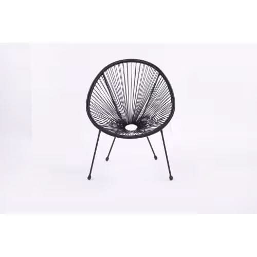 Terrace Bistro Conversation Set With Side Table - Loeske