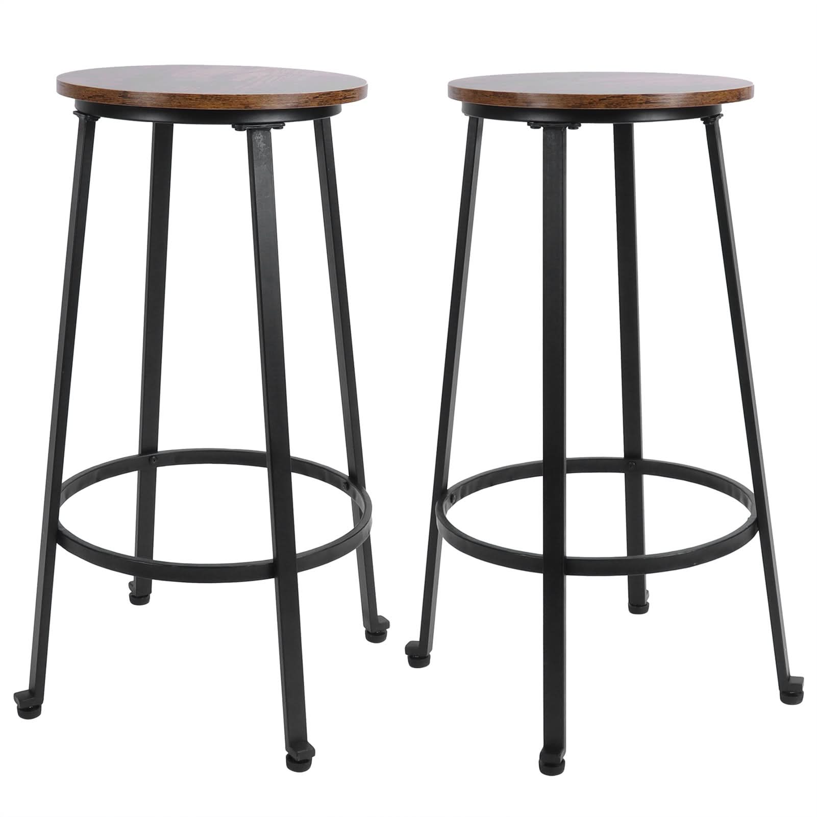 2PC Vintage Bar Stools - Loeske