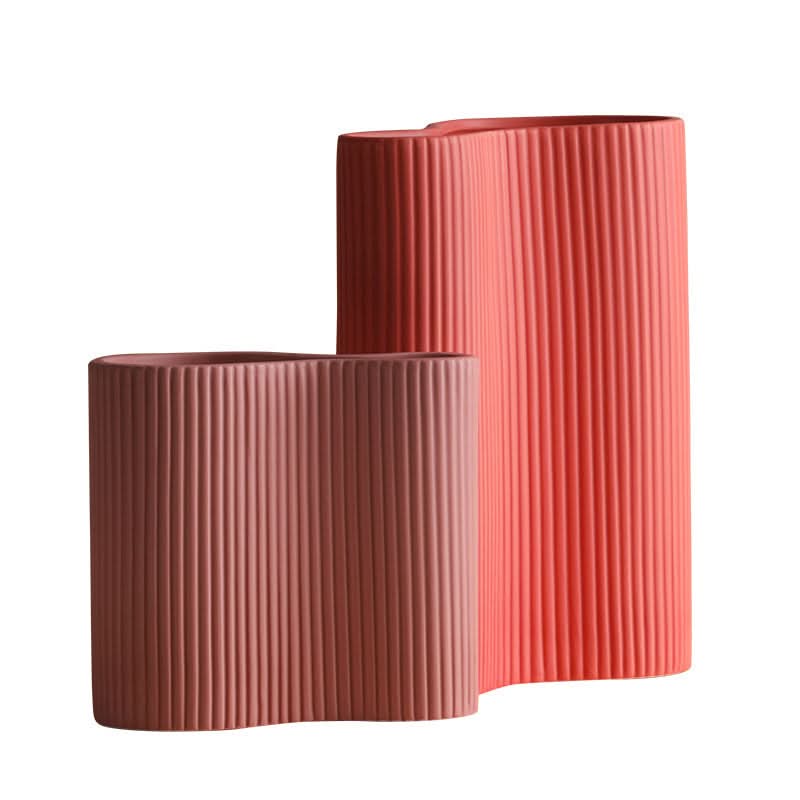 Chinese Style Colorful Ceramic Vase - Loeske