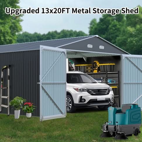 Spacious Outdoor Storage Shed-250 Square Feet Of Floor Space - Loeske