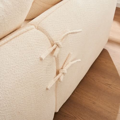 Oversized Comfy L-Shape Sofa - Loeske