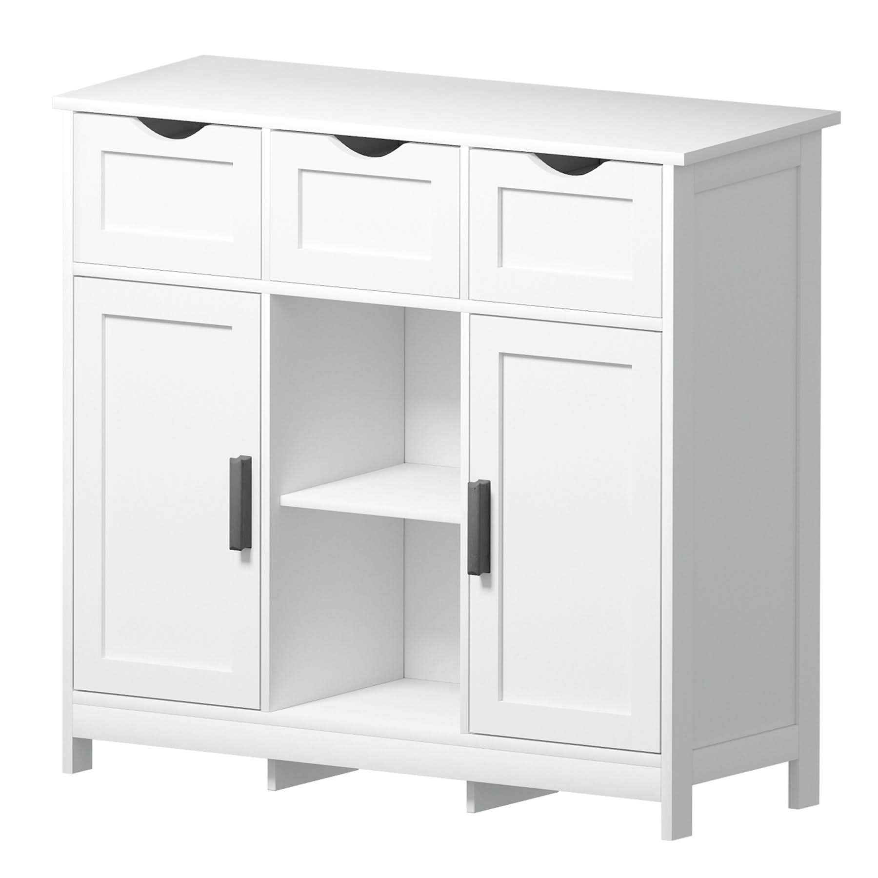 Cabinets With Drawers And Shelves - Loeske