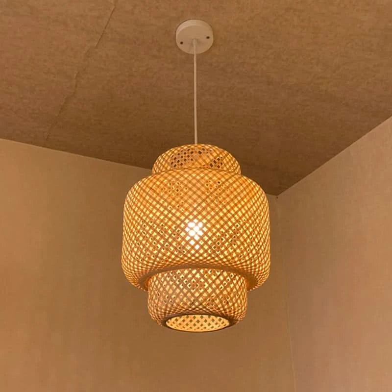 Modern Nordic Bamboo Chandelier - Loeske