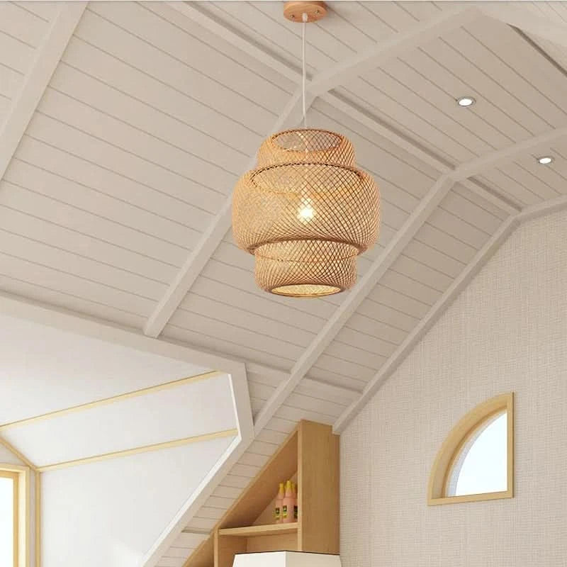 Modern Nordic Bamboo Chandelier - Loeske