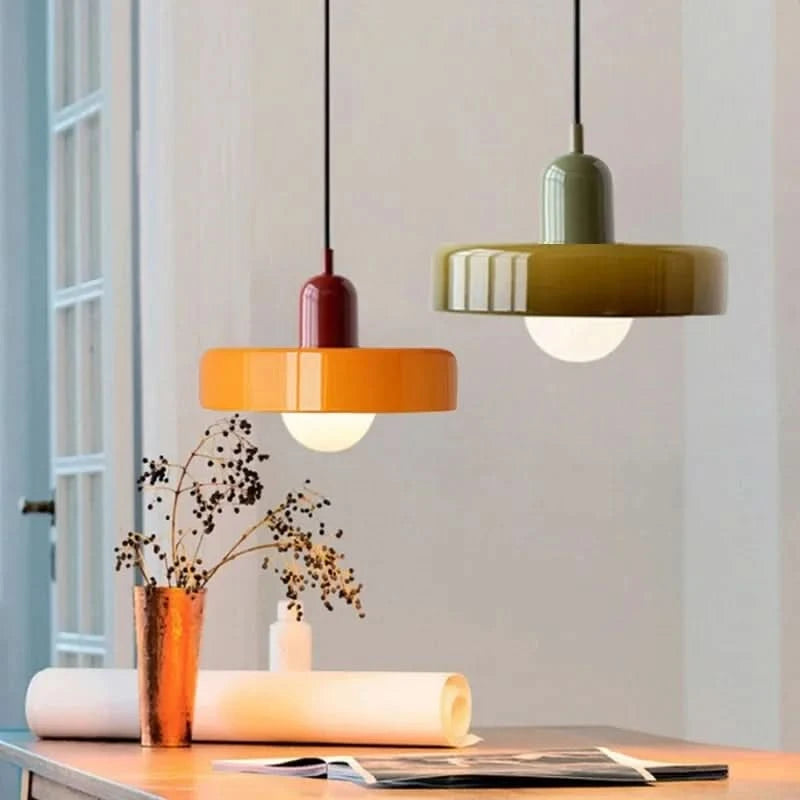 Nordic Glass Bauhaus Chandelier - Loeske