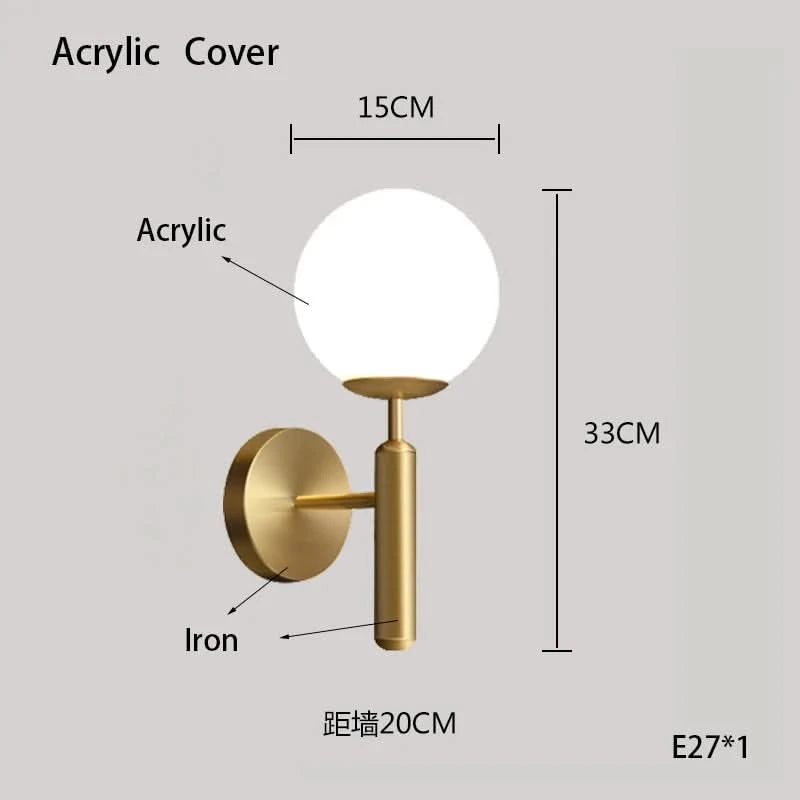 Modern Retro French Wall Lamp - Loeske