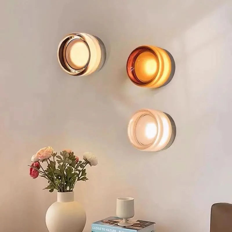 Nordic Simple Acrylic Wall Light - Loeske