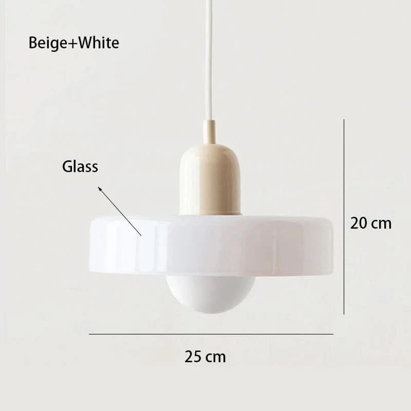 Nordic Glass Bauhaus Chandelier - Loeske