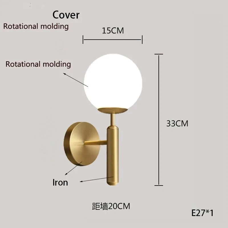 Modern Retro French Wall Lamp - Loeske