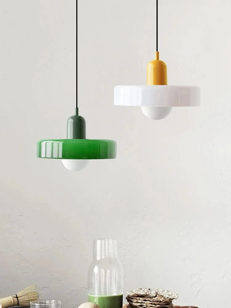 Nordic Glass Bauhaus Chandelier - Loeske