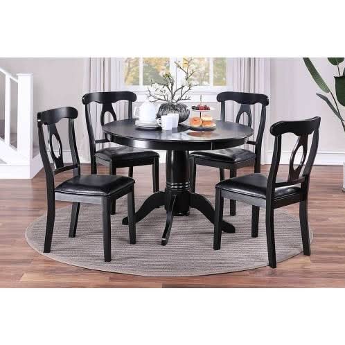 5pc Set Round Table - Loeske