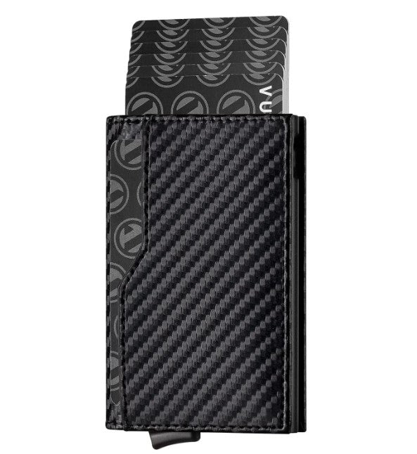 Rfid Blocking Automatic Leather Up Wallet