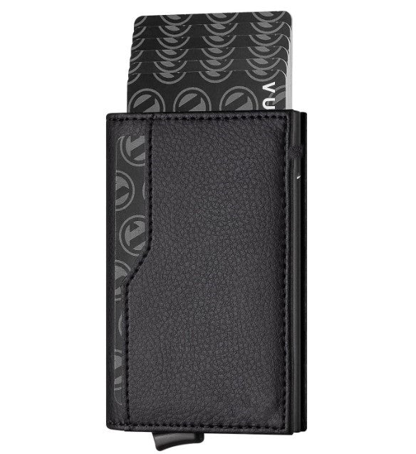 Rfid Blocking Automatic Leather Up Wallet