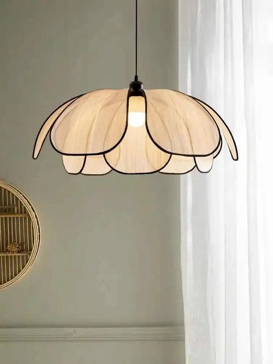 Vintage Hand-Woven Lotus Chandelier - Loeske