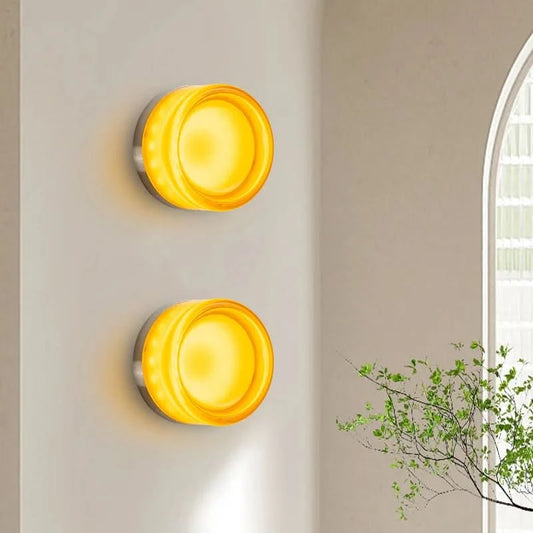 Nordic Simple Acrylic Wall Light - Loeske