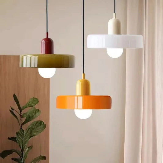Nordic Glass Bauhaus Chandelier - Loeske